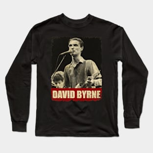 David Byrne - RETRO STYLE Long Sleeve T-Shirt